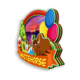 Refrigerator Magnet for Whitehorse Canada  1878