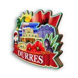 Refrigerator Magnet for Durres Albania  2455