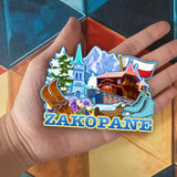 Магнит на холодильник для Закопане Польша 2124