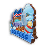 Refrigerator Magnet for selfoss Iceland  2253