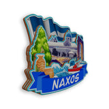 Refrigerator Magnet for Naxos Greece  1757