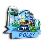 Kühlschrankmagnet für Foley Alabama USA 365