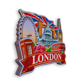 Refrigerator Magnet for London UK  1438