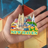 Refrigerator Magnet for New Haven Connecticut USA  291