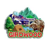 Магнит на холодильник Girdwood Alaska USA 165