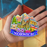 Refrigerator Magnet for Norwich UK  1463
