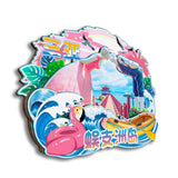Refrigerator Magnet for Wuzhizhou Island, Sanya, Hainan, China  46