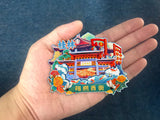 Refrigerator Magnet for Yangshuo West Street, Guilin, Guangxi, China  20