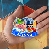 Refrigerator Magnet for Adana Turkey  1682