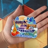 Refrigerator Magnet for Aksu, Xinjiang, China  628