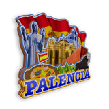 Refrigerator Magnet for Palencia Spain  1509
