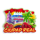 Refrigerator Magnet for Ciudad Real Spain  1498