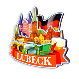 Refrigerator Magnet for Lubeck Germany  1211