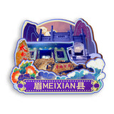Refrigerator Magnet for Meixian, Shaanxi, China  774