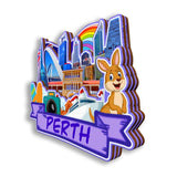 Refrigerator Magnet for Perth Australia  2651