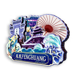 Kühlschrankmagnet für Fenghuang, Hunan, China 426