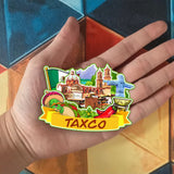 Refrigerator Magnet for Taxco Mexico  1825