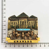 Granada Spain Fridge Magnet 3D Resin