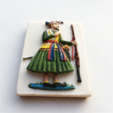 India Fridge Magnet 3D Resin