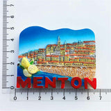 Menton France Fridge Magnet 3D Resin