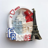 Paris France Fridge Magnet 3D Resin