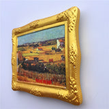 Van Gogh Wheatfield Netherlands Holland Fridge Magnet 3D Resin