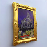 Van Gogh Church Netherlands Holland Fridge Magnet 3D Resin