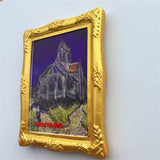 Van Gogh Church Netherlands Holland Fridge Magnet 3D Resin