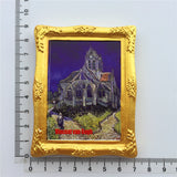 Van Gogh Church Netherlands Holland Fridge Magnet 3D Resin