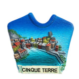 Cinque Terre Italy Fridge Magnet 3D Resin