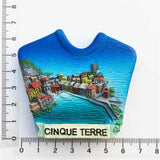 Cinque Terre Italy Fridge Magnet 3D Resin