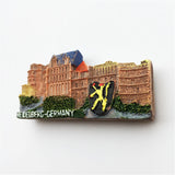 Heidelberg Germany Fridge Magnet 3D Resin