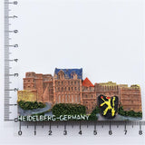 Heidelberg Germany Fridge Magnet 3D Resin