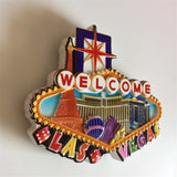 Las Vegas USA America Fridge Magnet 3D Resin