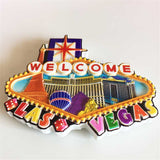 Las Vegas USA America Fridge Magnet 3D Resin