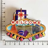 Las Vegas USA America Fridge Magnet 3D Resin