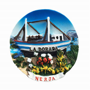 Nerja Spain Fridge Magnet 3D Resin