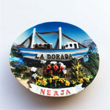 Nerja Spain Fridge Magnet 3D Resin