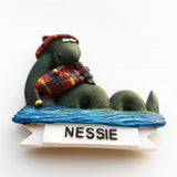 Nessie England UK Fridge Magnet 3D Resin