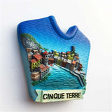 Cinque Terre Italy Fridge Magnet 3D Resin