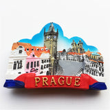 Prague Czech Fridge Magnet 3D Resin