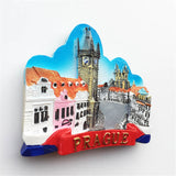 Prague Czech Fridge Magnet 3D Resin