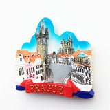 Prague Czech Fridge Magnet 3D Resin