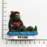 Nessie England UK Fridge Magnet 3D Resin