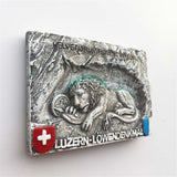 Lucerne Switzerland Fridge Magnet 3D Resin