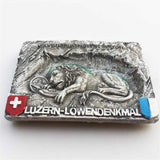 Lucerne Switzerland Fridge Magnet 3D Resin