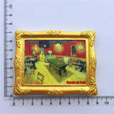 Van Gogh Room Netherlands Holland Fridge Magnet 3D Resin