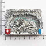 Lucerne Switzerland Fridge Magnet 3D Resin