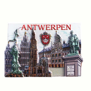 Antwerpen Belgium Fridge Magnet 3D Resin