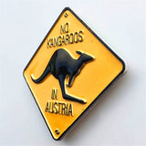 Kangaroo Austria Fridge Magnet 3D Resin